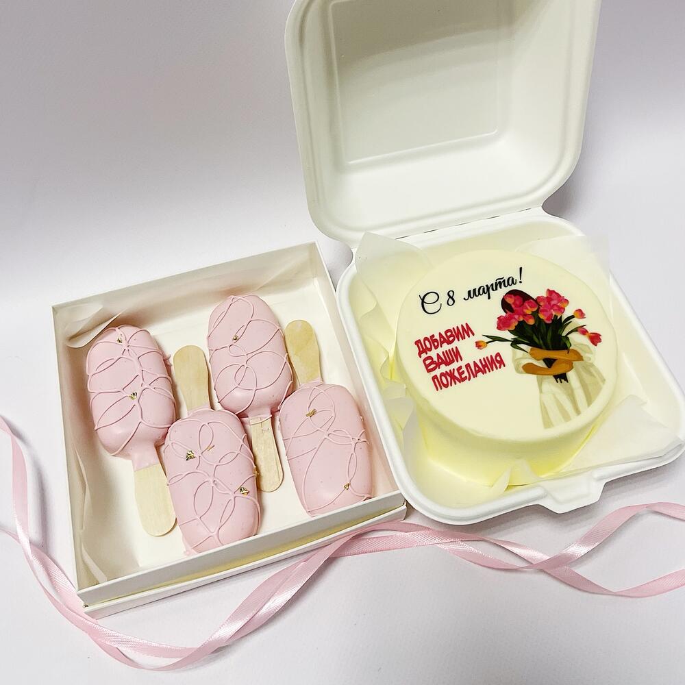 Бенто торт и чизкейки эскимо