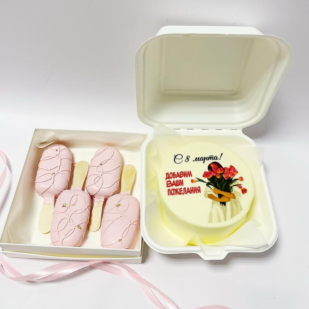 Бенто торт и чизкейки эскимо