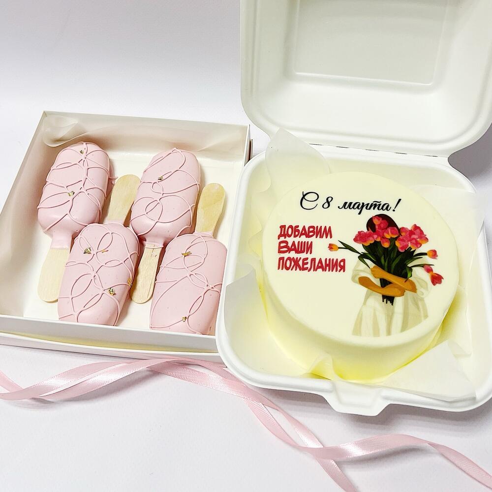 Бенто торт и чизкейки эскимо