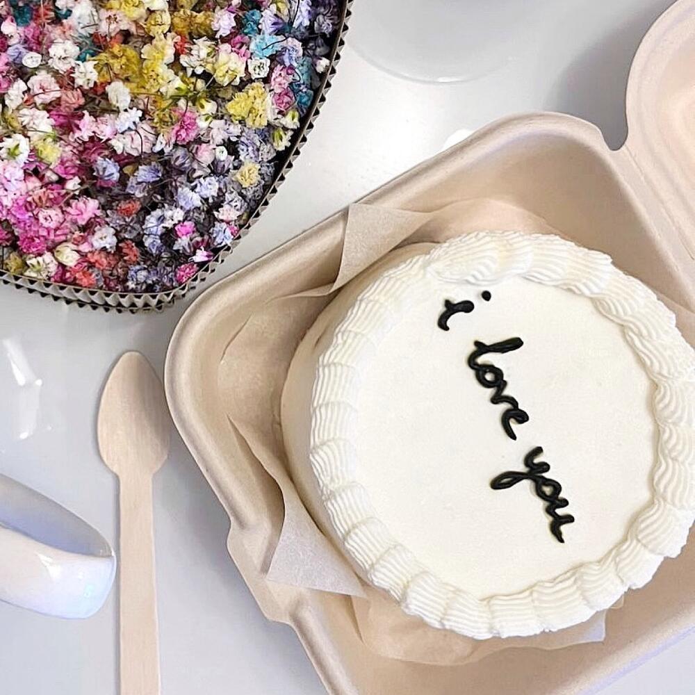 Бенто торт «I love u»