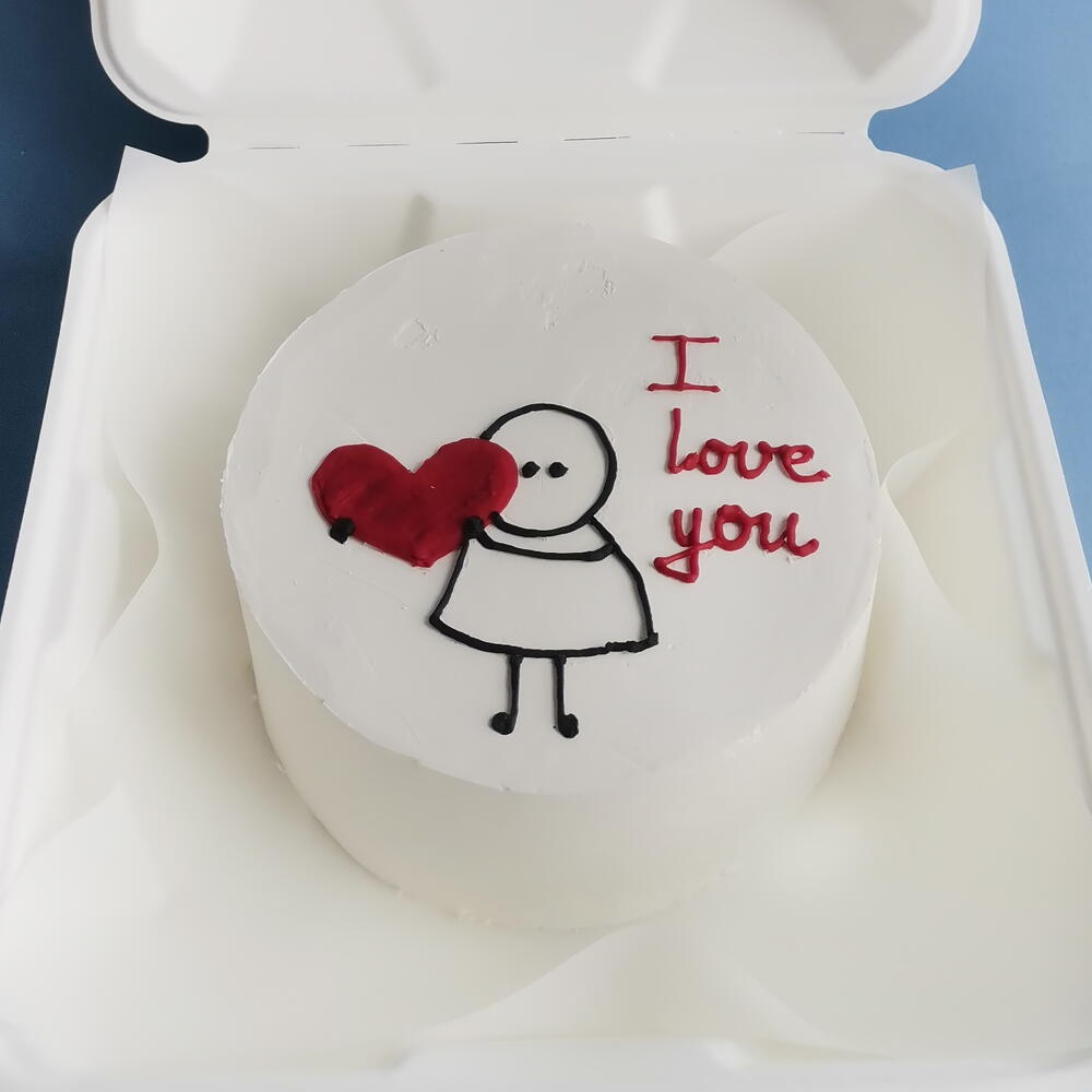 Бенто торт « i lovе you»