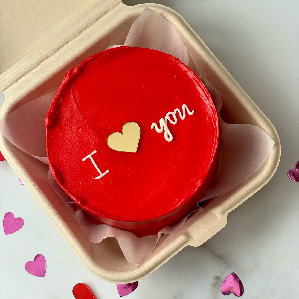 Бенто-торт I Love you для девушки , парня , жены , мужа, мамы