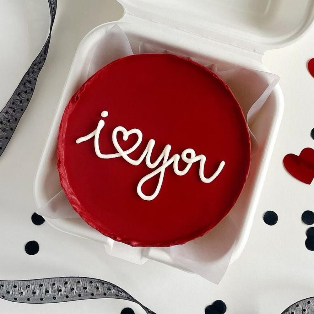 Бенто торт «I love you» для любимого