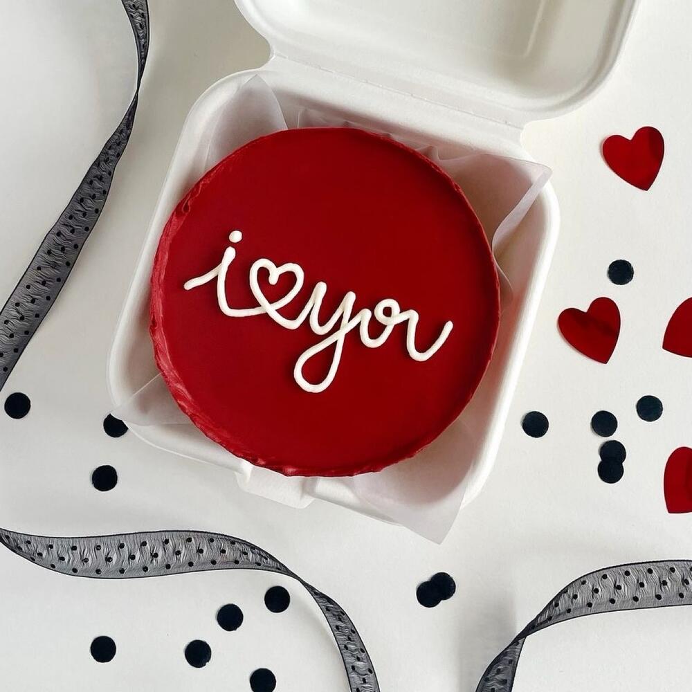 Бенто торт «I love you» для любимого