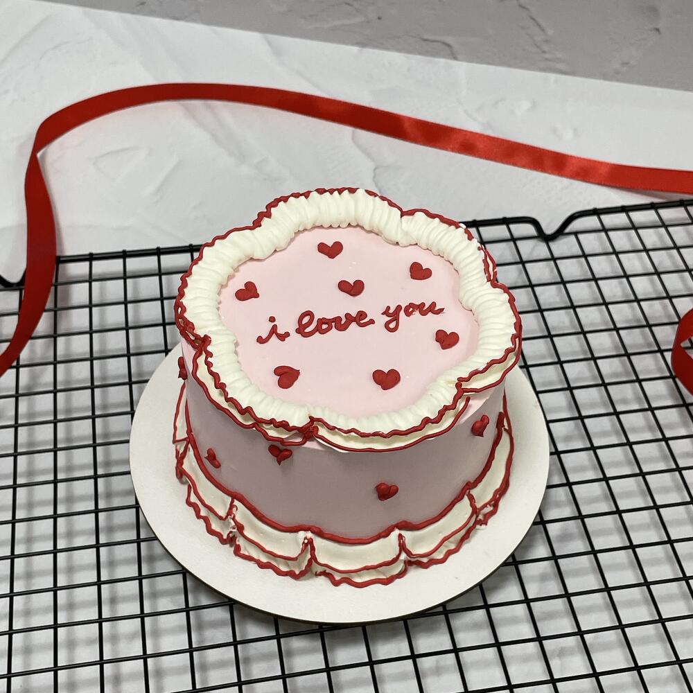 Бенто-торт «I Love You» ,на день рождения ,на 14 февраля ,любимой ,любимому