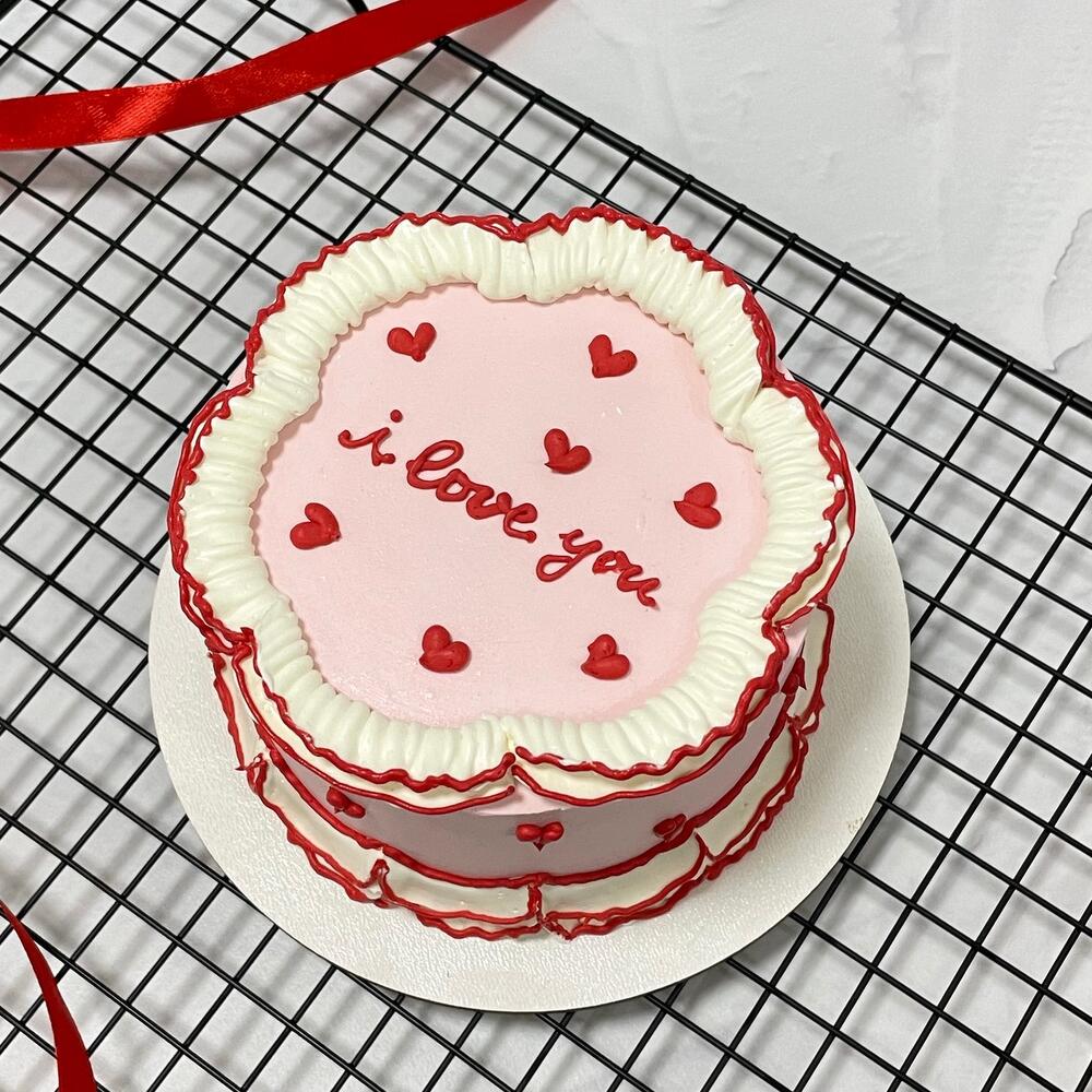 Бенто-торт «I Love You» ,на день рождения ,на 14 февраля ,любимой ,любимому