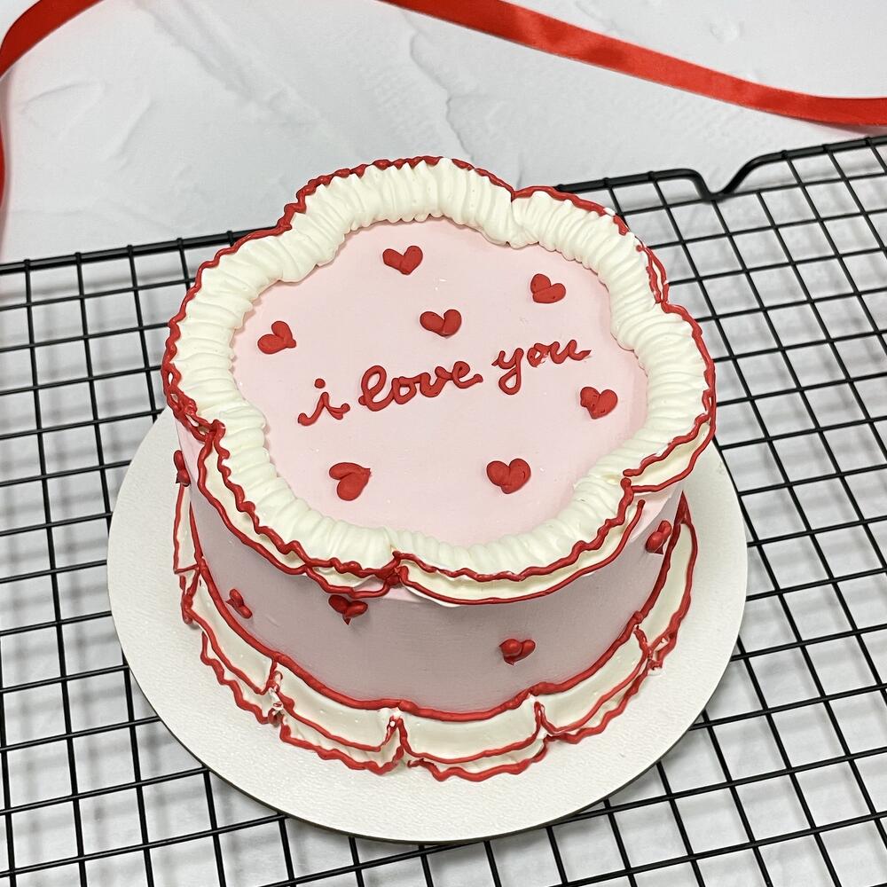 Бенто-торт «I Love You» ,на день рождения ,на 14 февраля ,любимой ,любимому