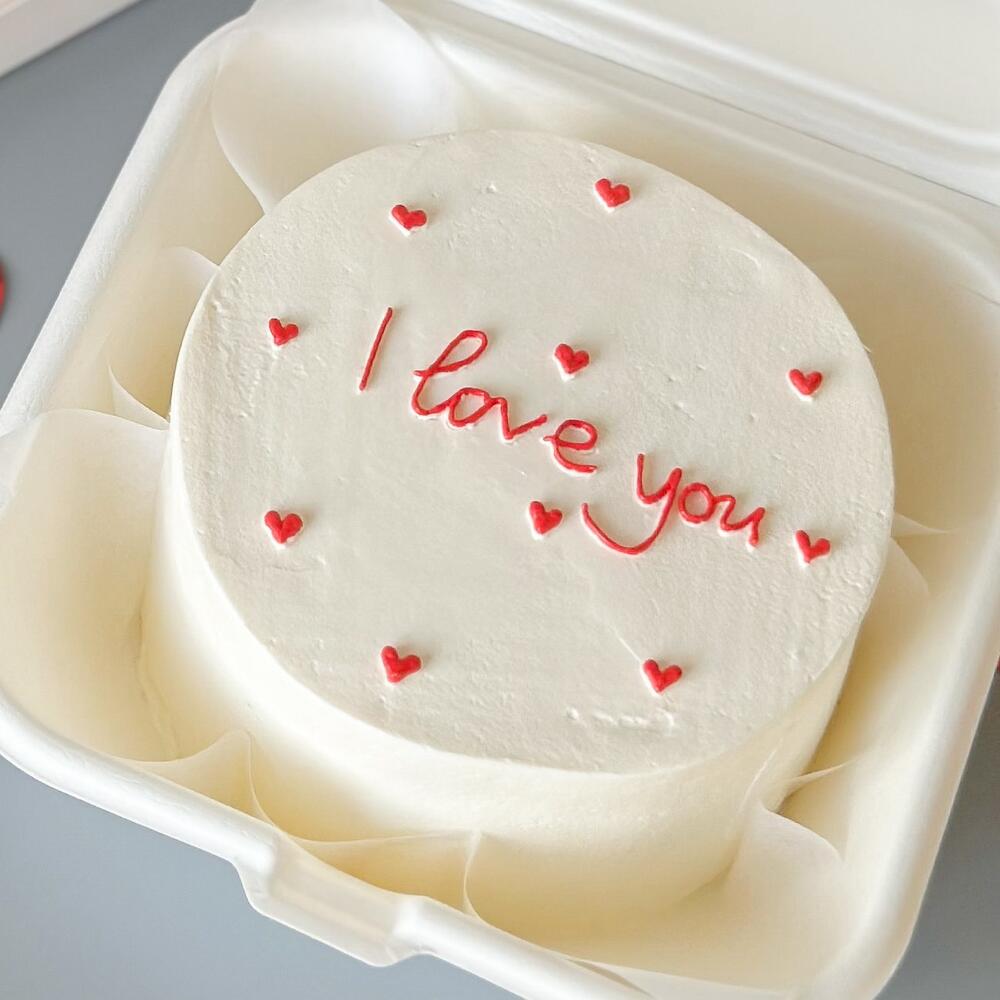 Бенто-торт I love you, Я тебя люблю