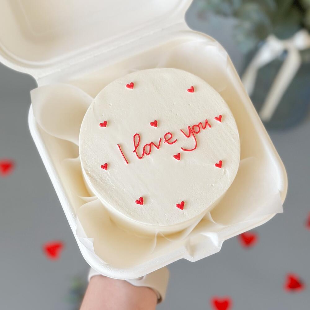 Бенто-торт I love you, Я тебя люблю