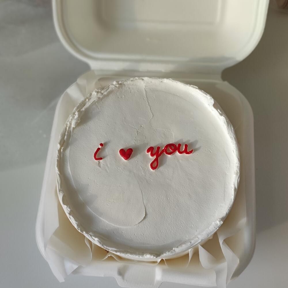 Бенто торт, I ♥️you нп 14 февраля
