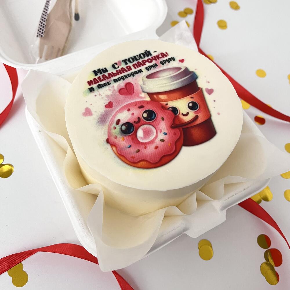 Бенто торт «Идеальная парочка»