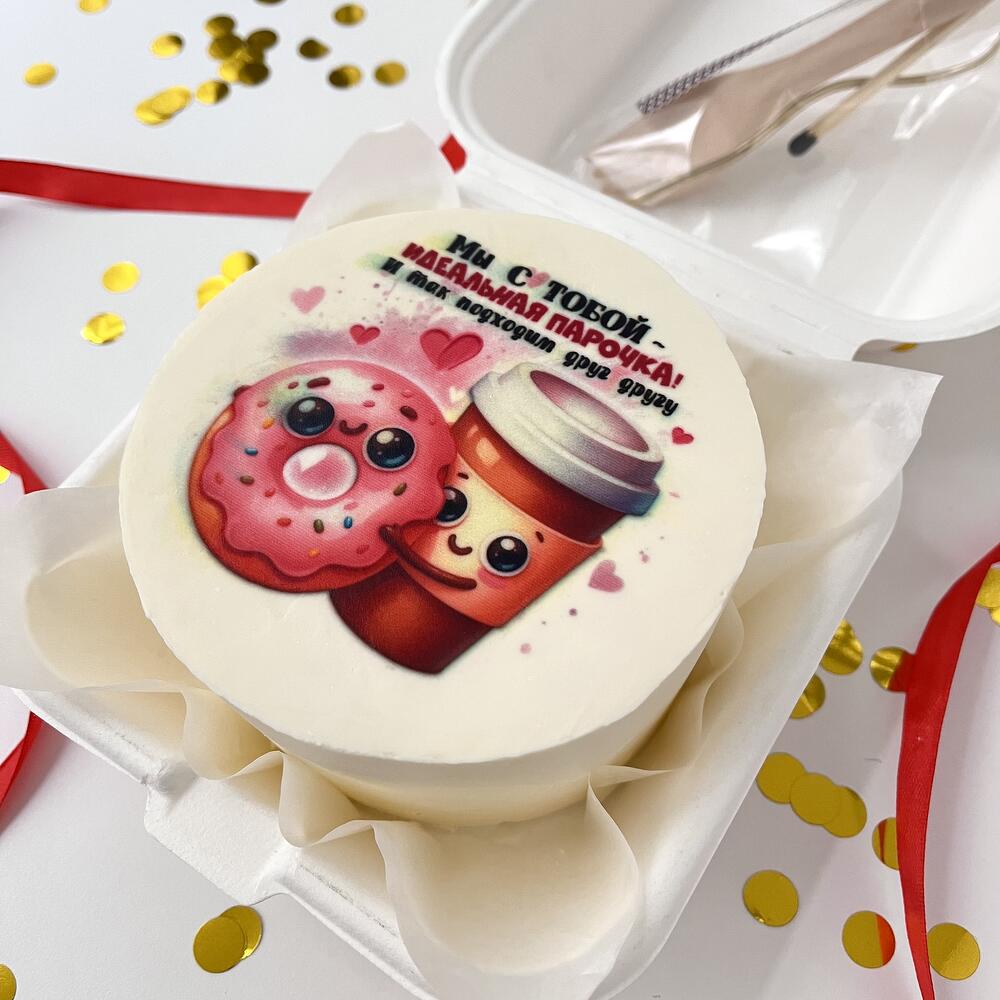 Бенто торт «Идеальная парочка»