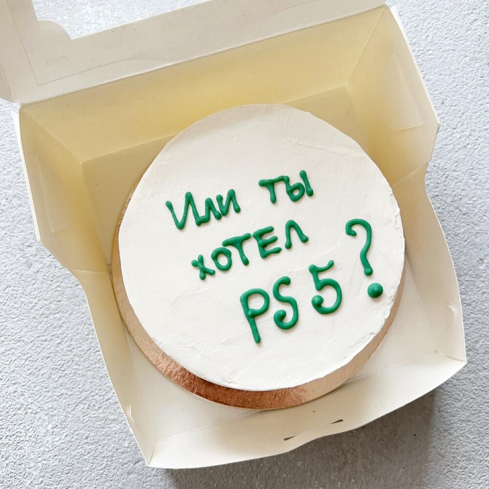 Бенто-торт «Или ты хотел PS5