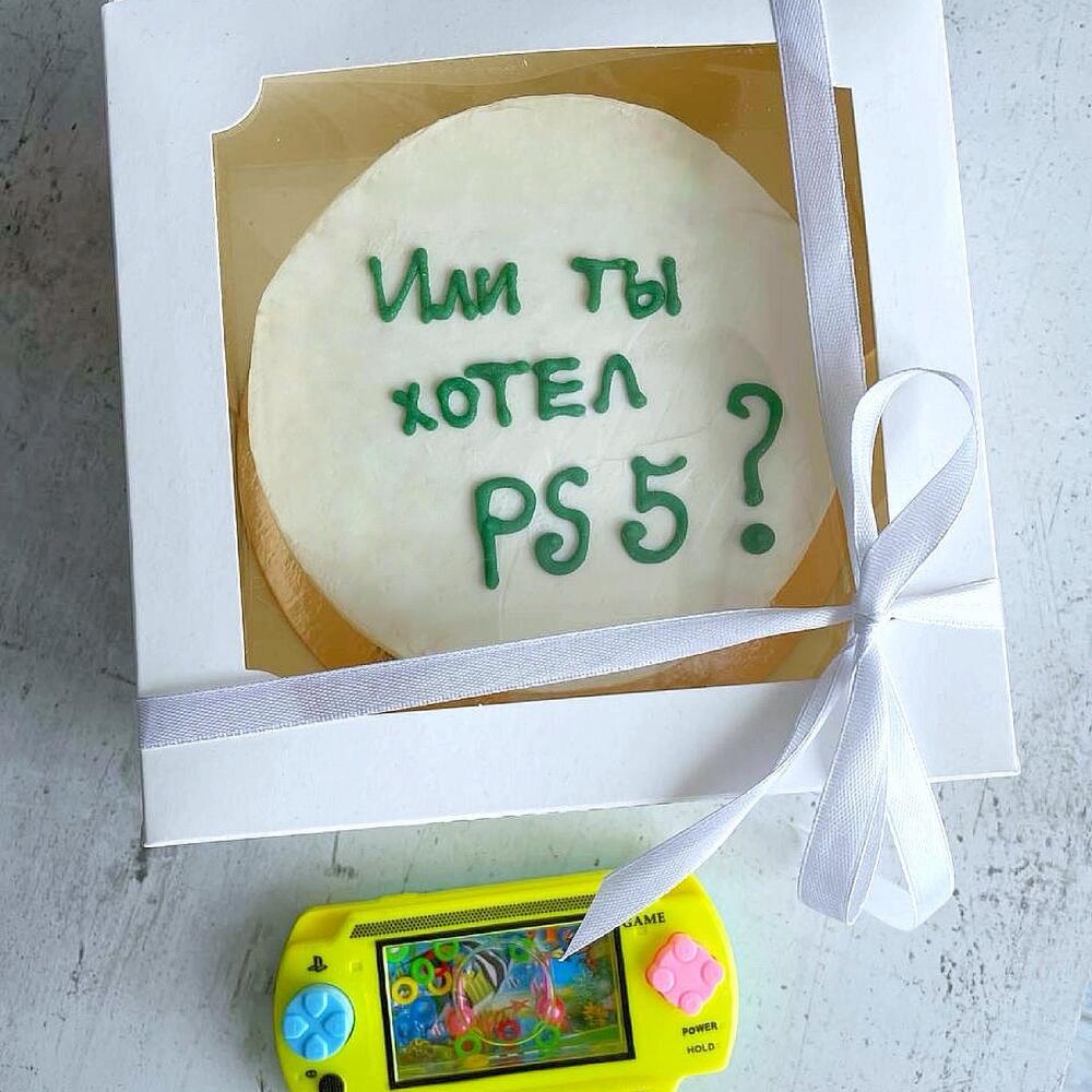 Бенто-торт «Или ты хотел PS5