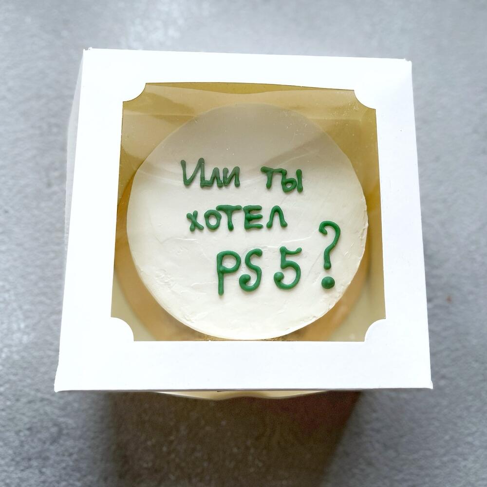 Бенто-торт «Или ты хотел PS5