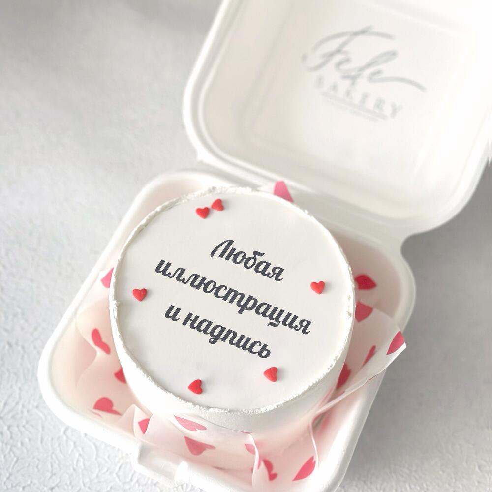 Бенто торт «индивидуальный»