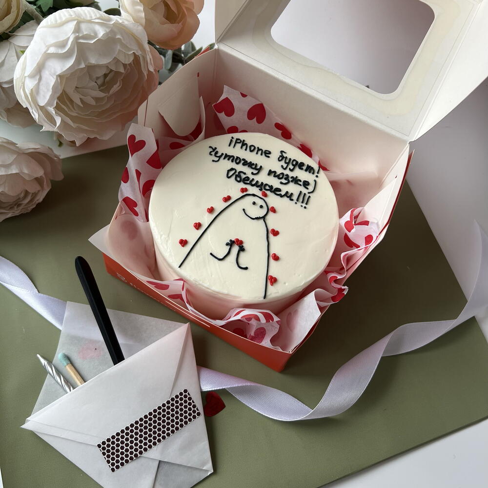 Бенто торт iPhone