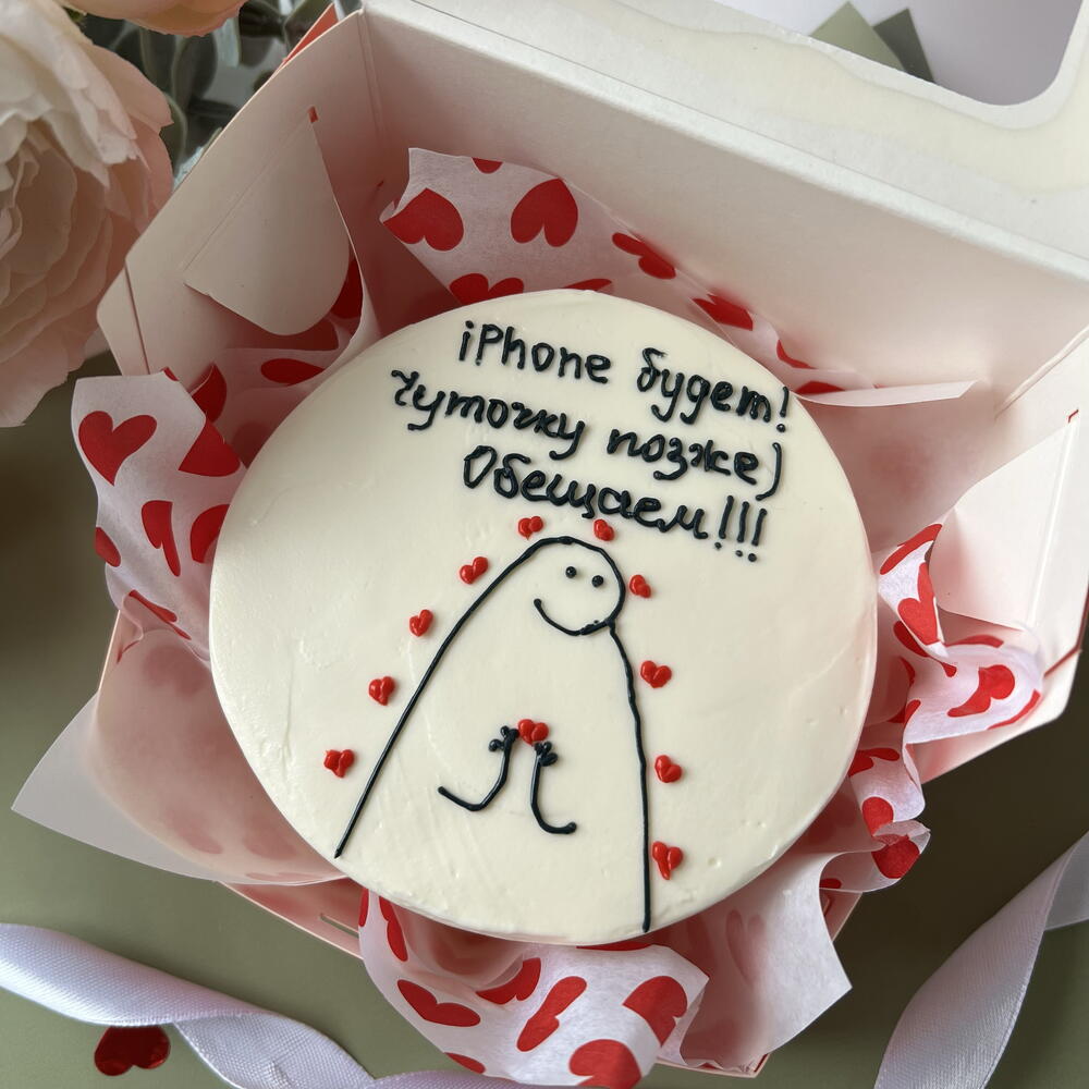 Бенто торт iPhone