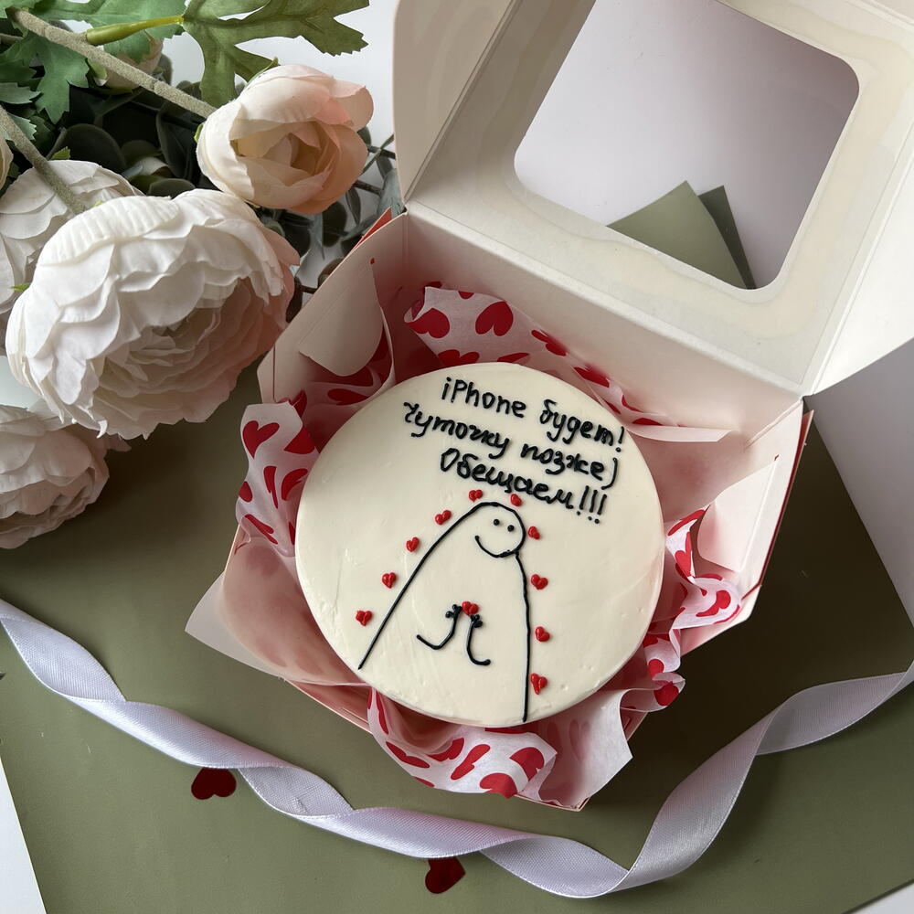 Бенто торт iPhone