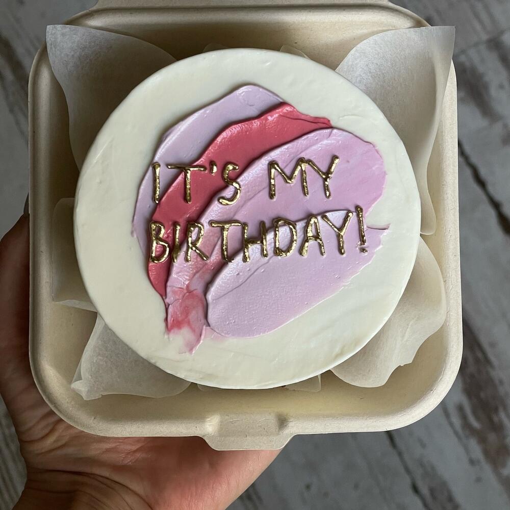 Бенто торт It s my birthday