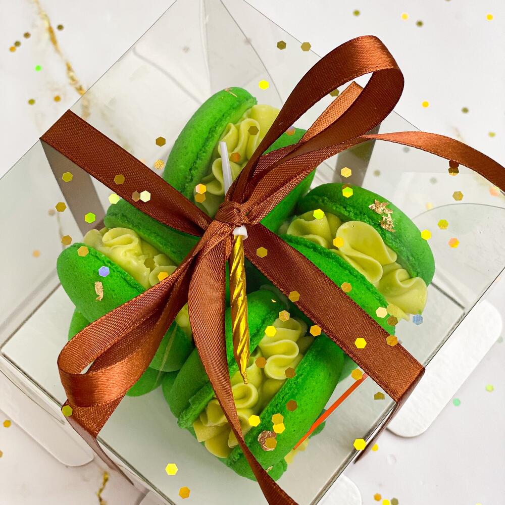 Бенто торт из макарон на день рождения