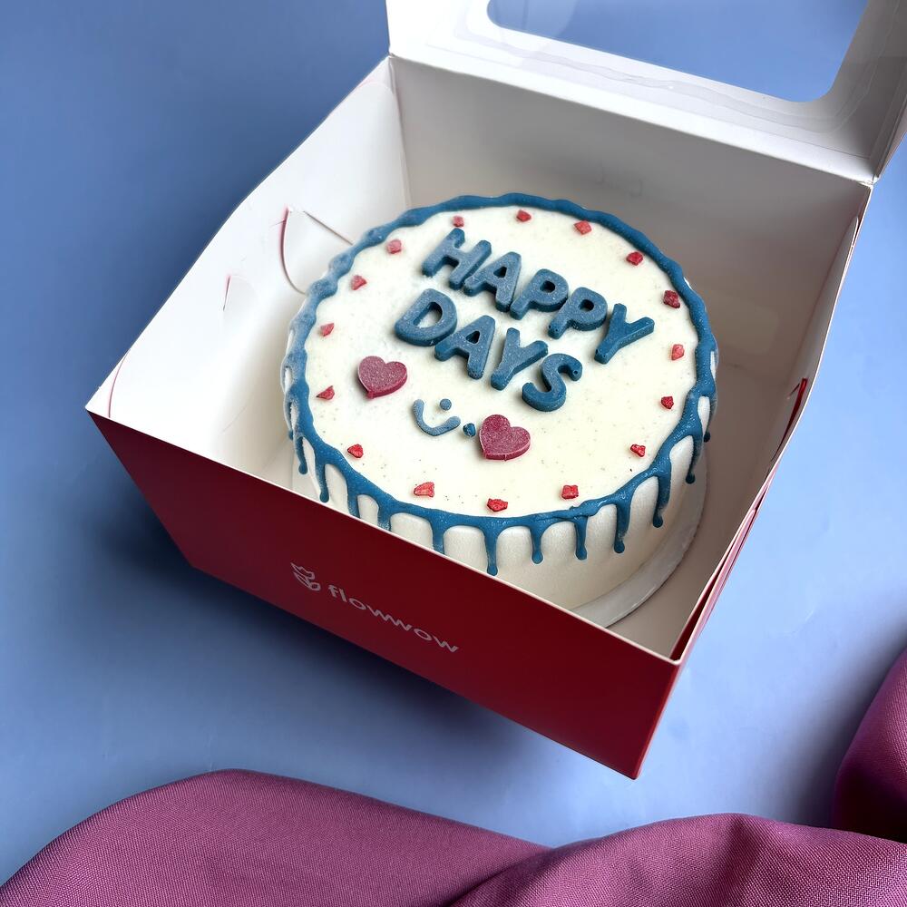 Бенто-торт из Мороженого "HAPPY DAYS"