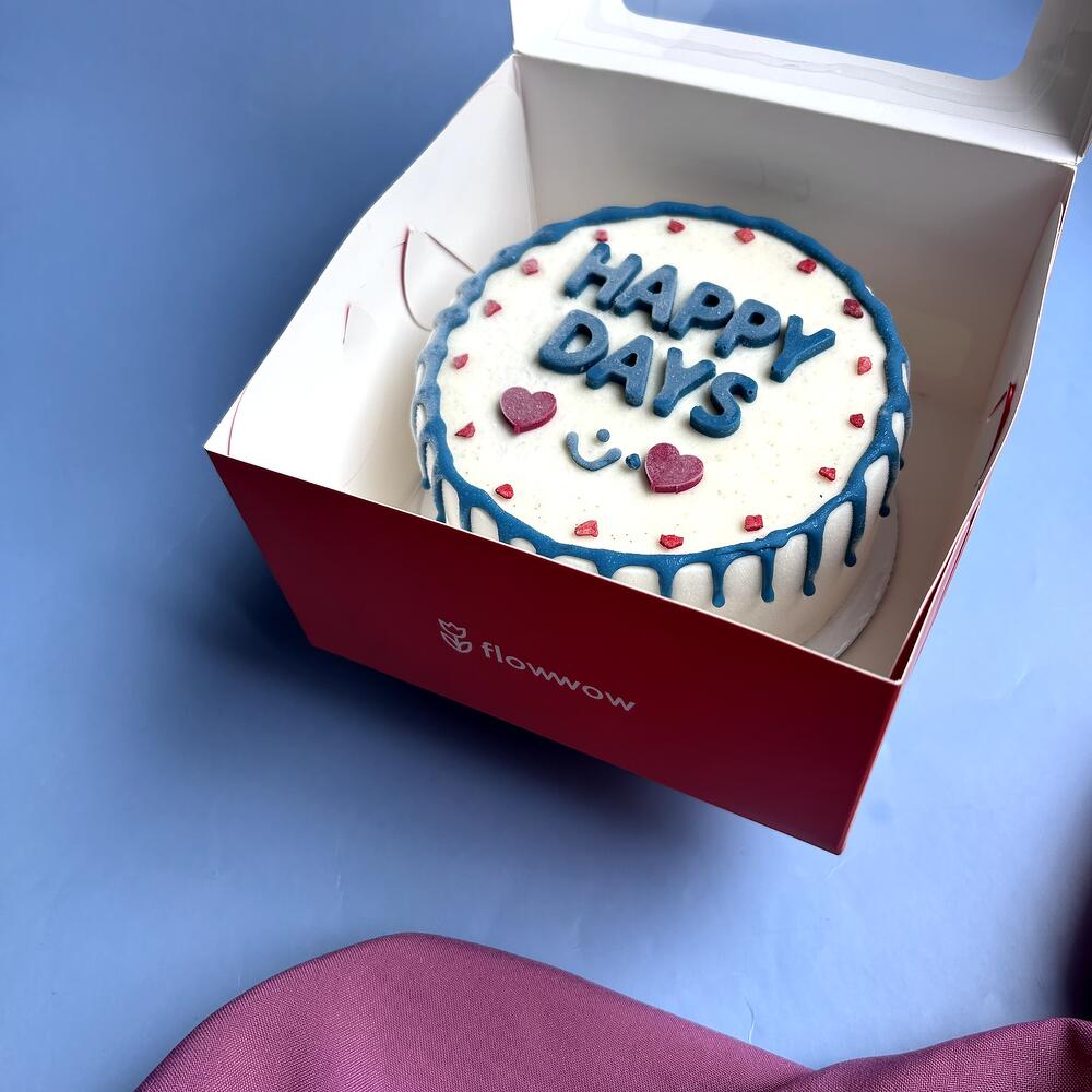 Бенто-торт из Мороженого "HAPPY DAYS"