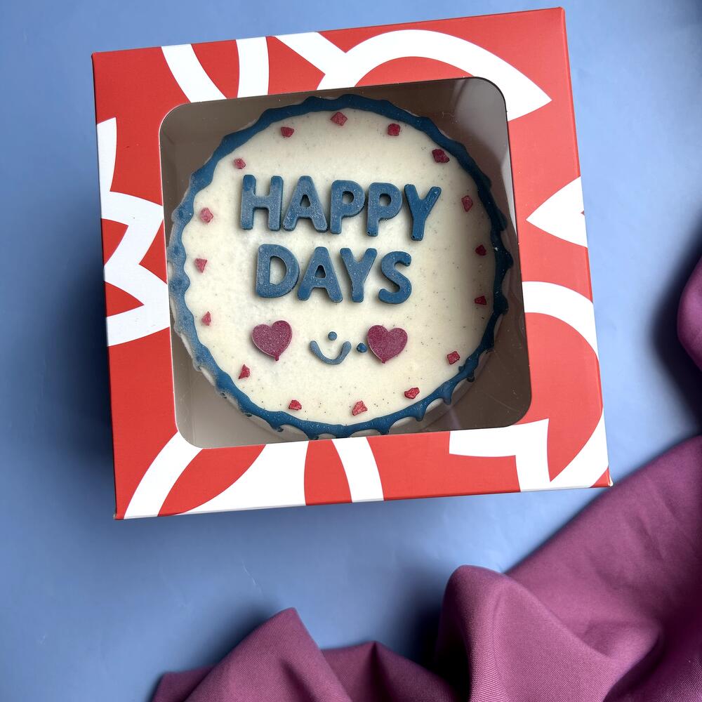 Бенто-торт из Мороженого "HAPPY DAYS"