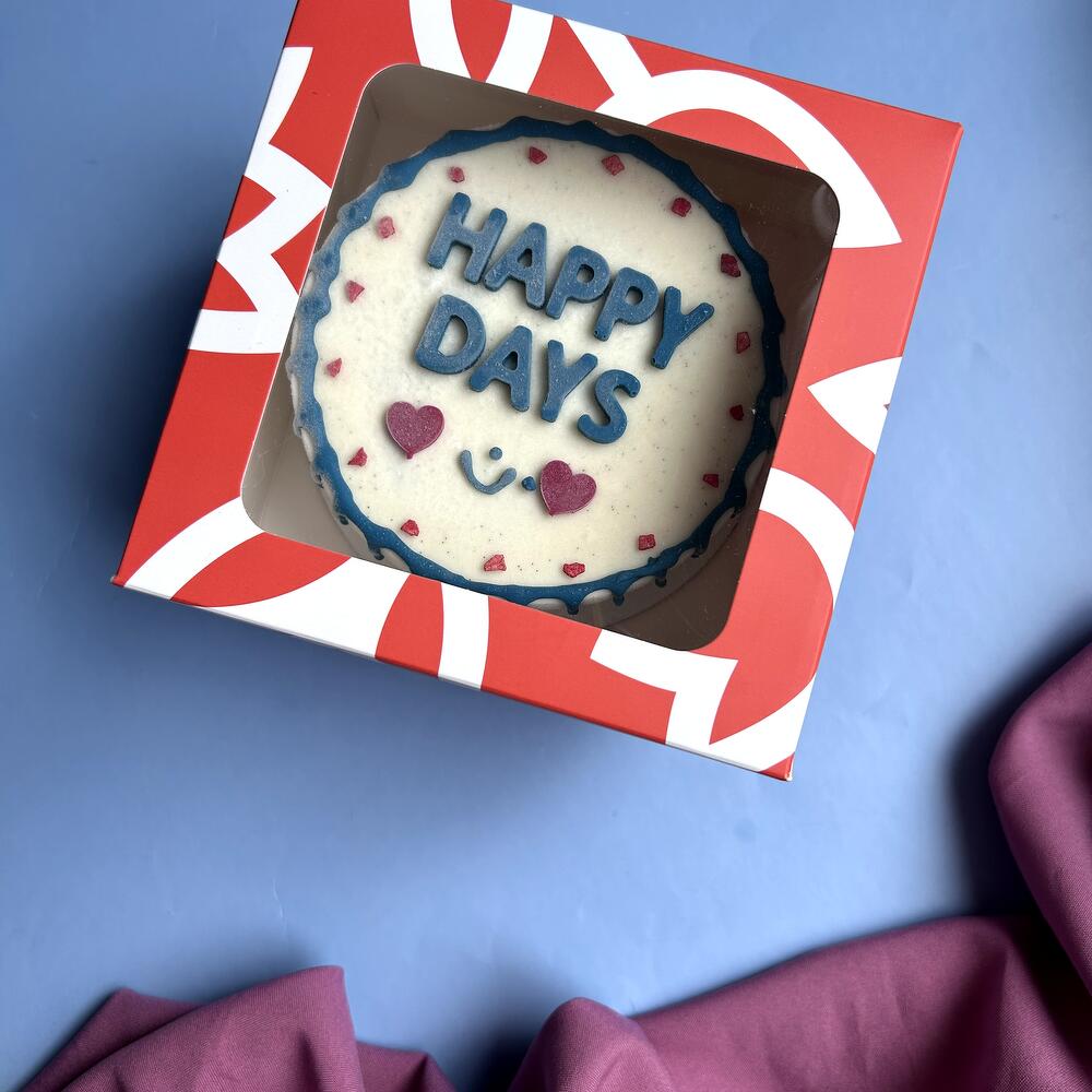 Бенто-торт из Мороженого "HAPPY DAYS"