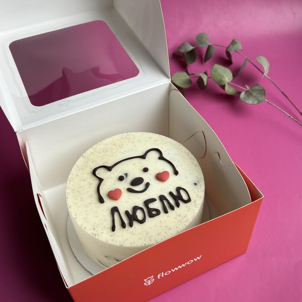 Бенто - торт из мороженого 🩷 Люблю