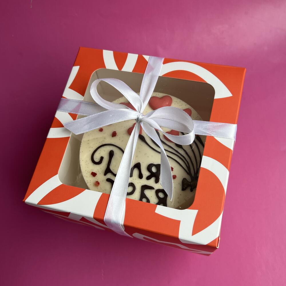 Бенто торт ИЗ МОРОЖЕНОГО на 14 февраля «Для тебя 🩷»