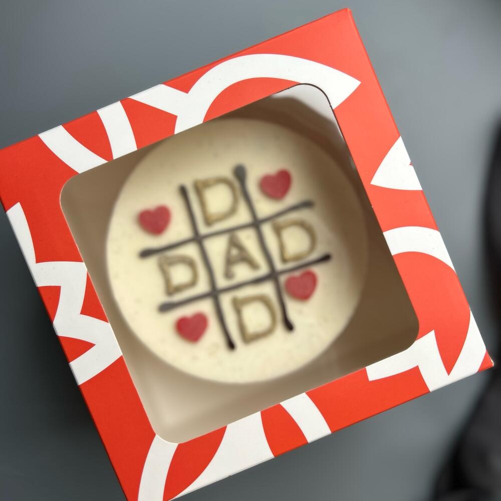 Бенто-торт из мороженого ПАПЕ DAD ♥️