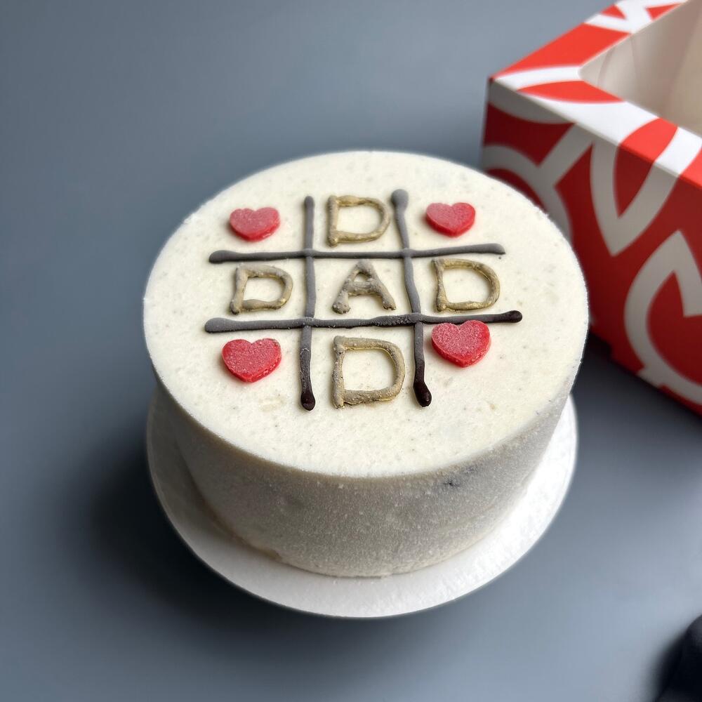 Бенто-торт из мороженого ПАПЕ DAD ♥️