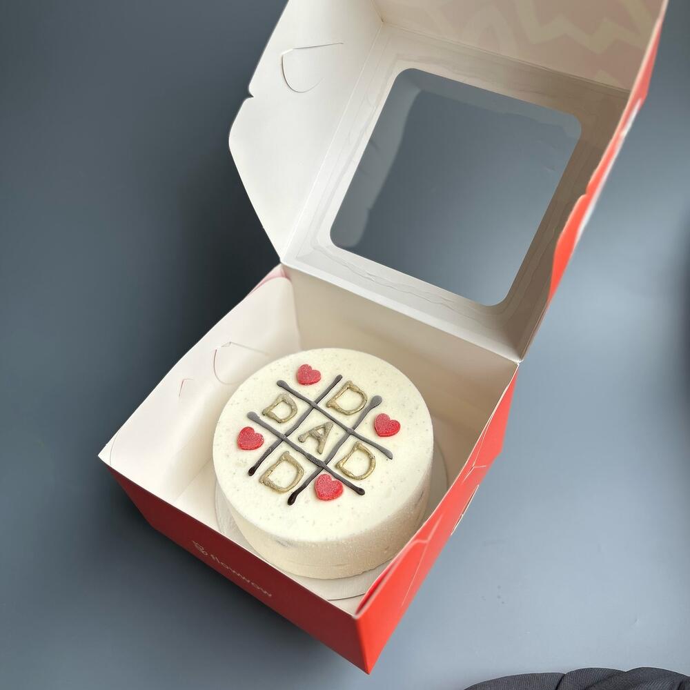 Бенто-торт из мороженого ПАПЕ DAD ♥️