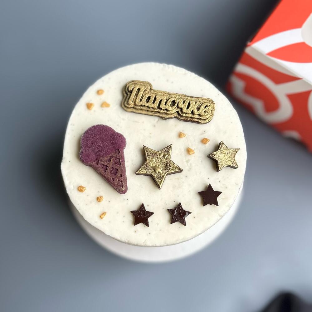 Бенто-торт из мороженого «Папочке»