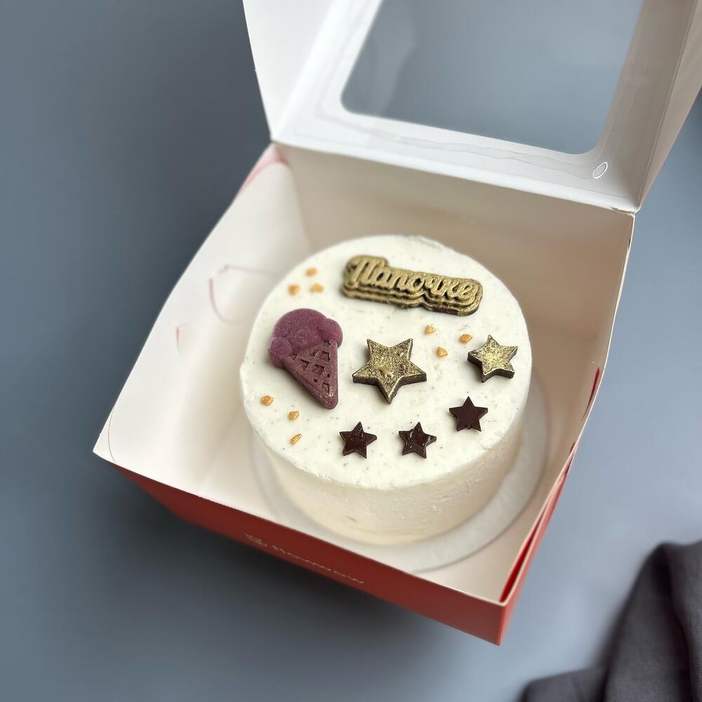 Бенто-торт из мороженого «Папочке»