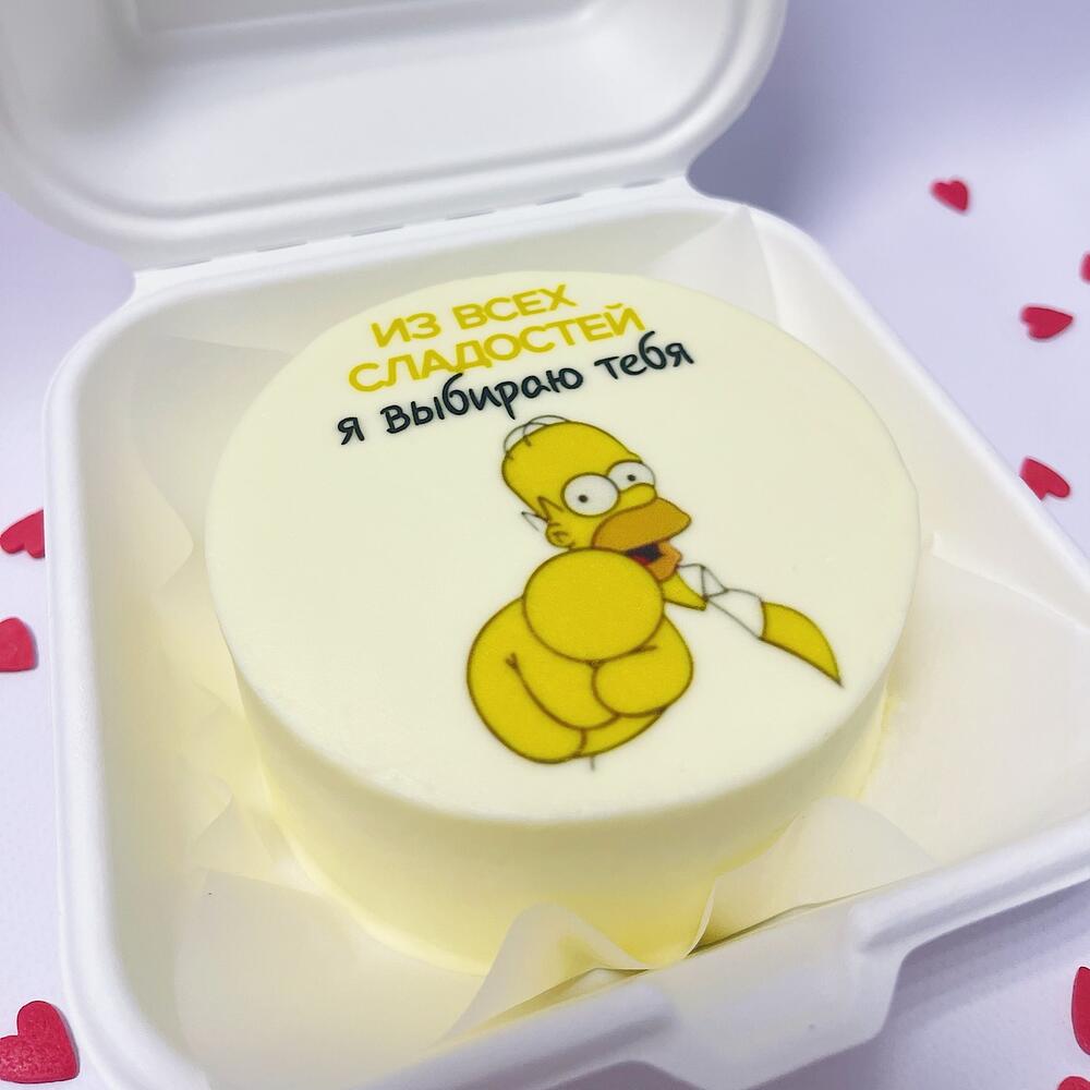 Бенто торт «из всех сладостей я выбираю тебя»