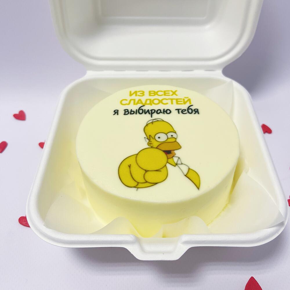 Бенто торт «из всех сладостей я выбираю тебя»