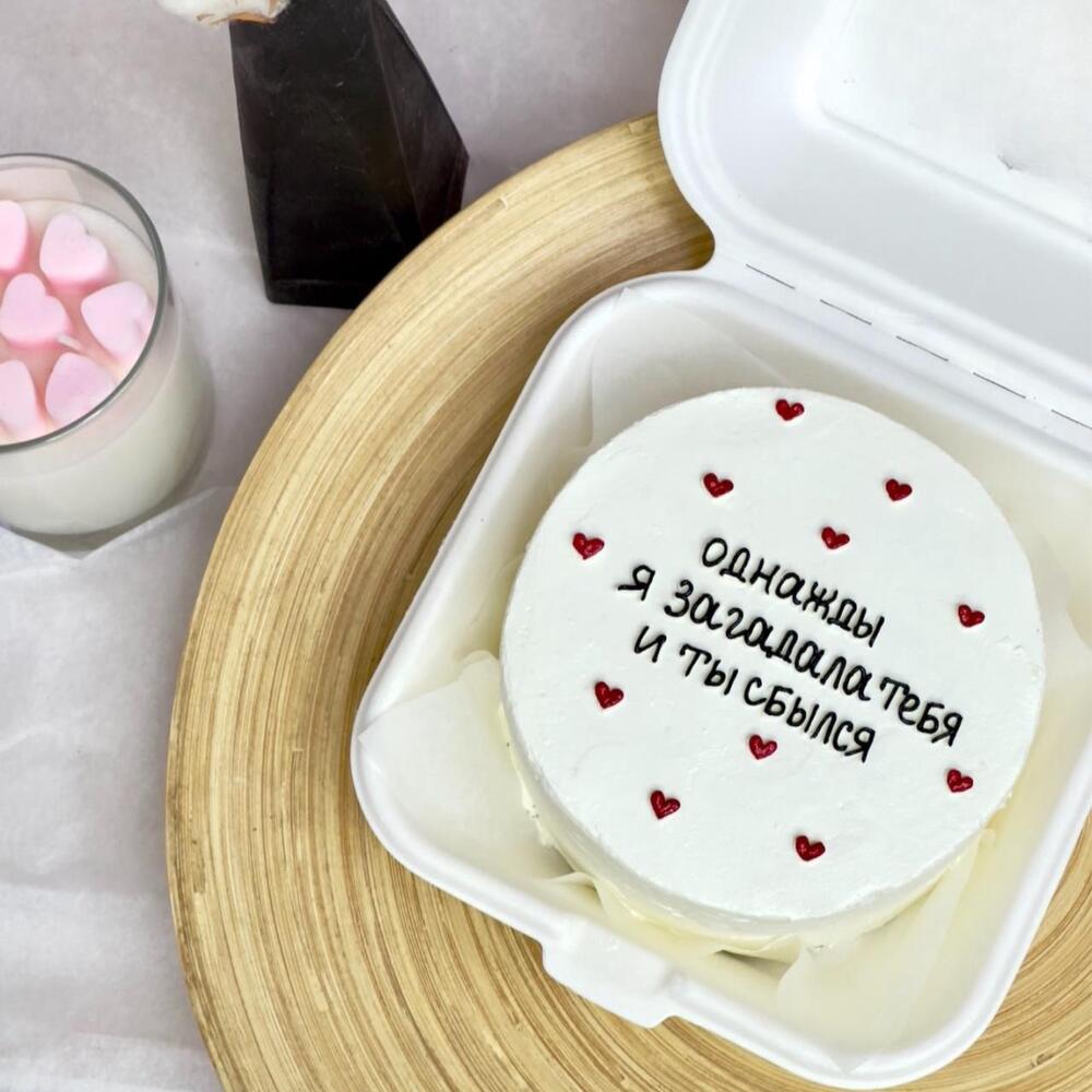 Бенто торт к 14 февраля