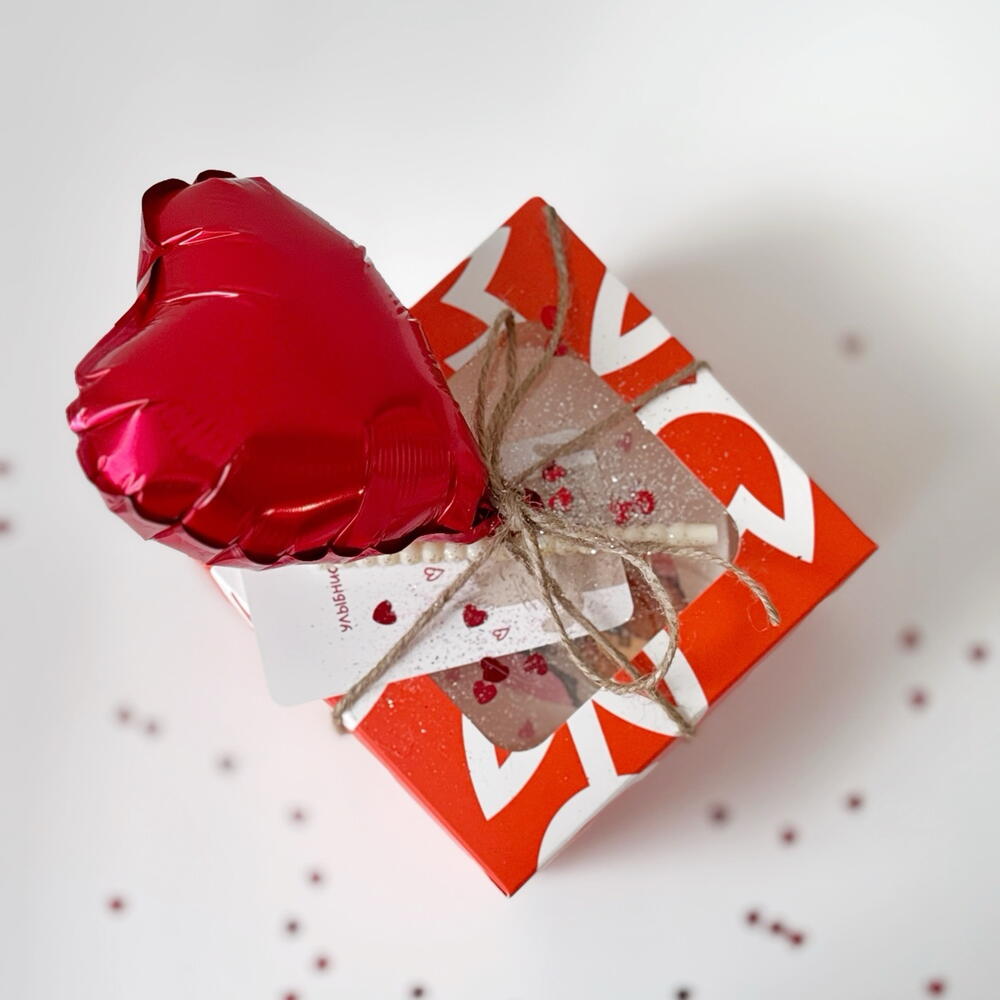 Бенто-торт к 14 февраля, бенто торт парню/девушке