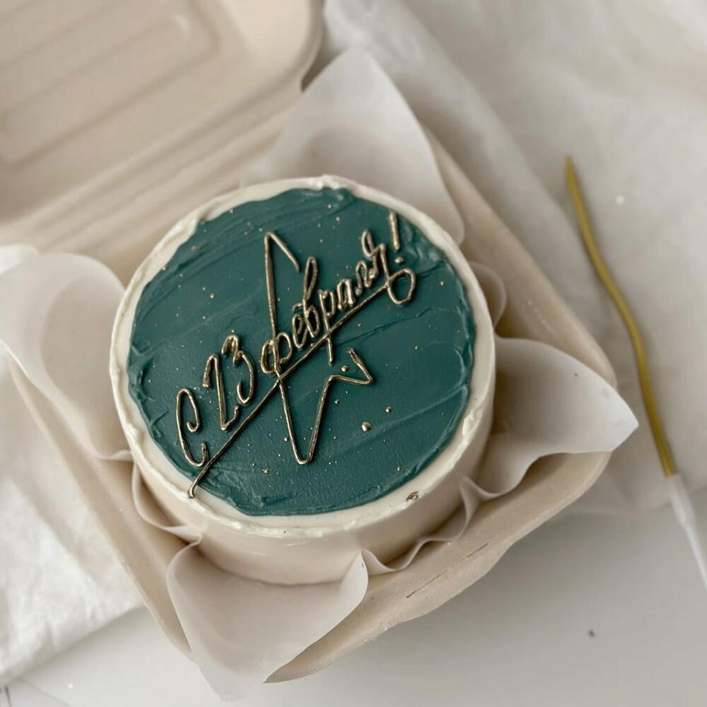 Бенто торт к 23 февраля