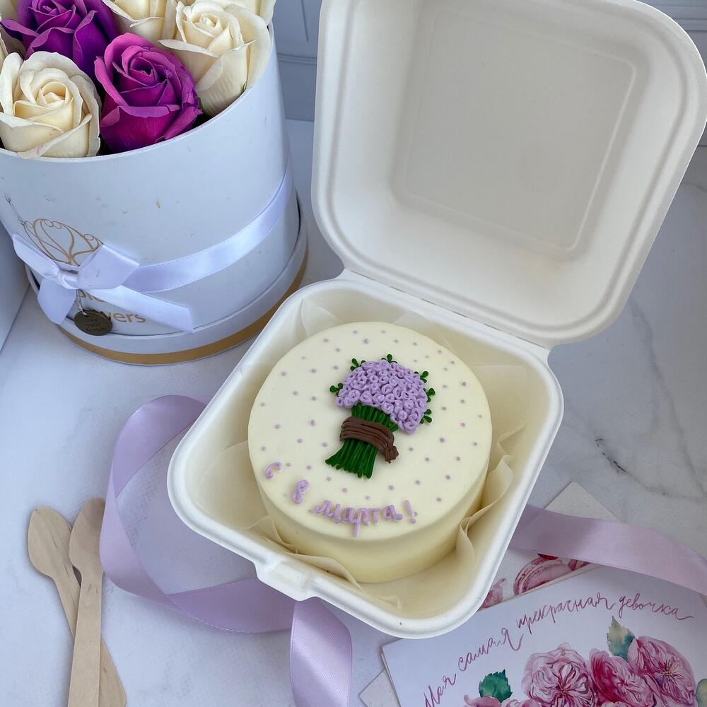 Бенто торт к 8 марта