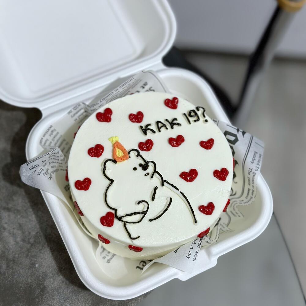 Бенто торт «Как ?»