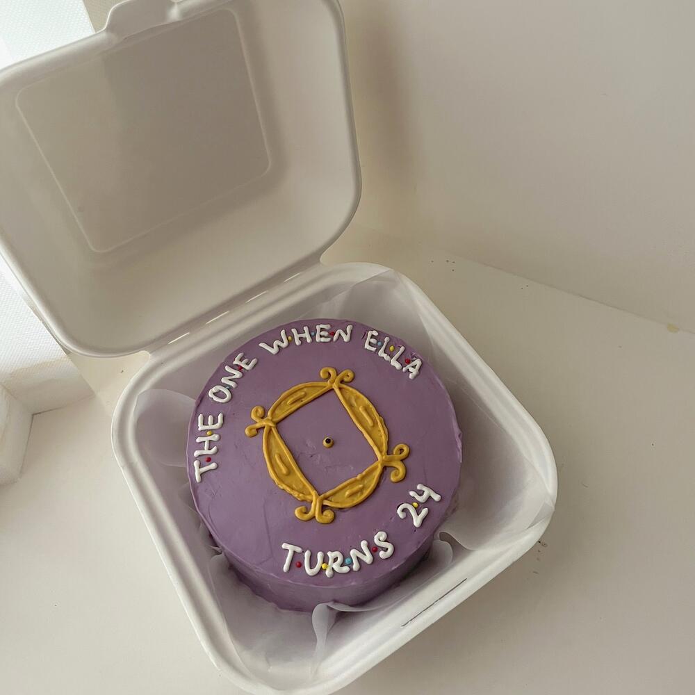 Бенто торт как из сериала «друзья»