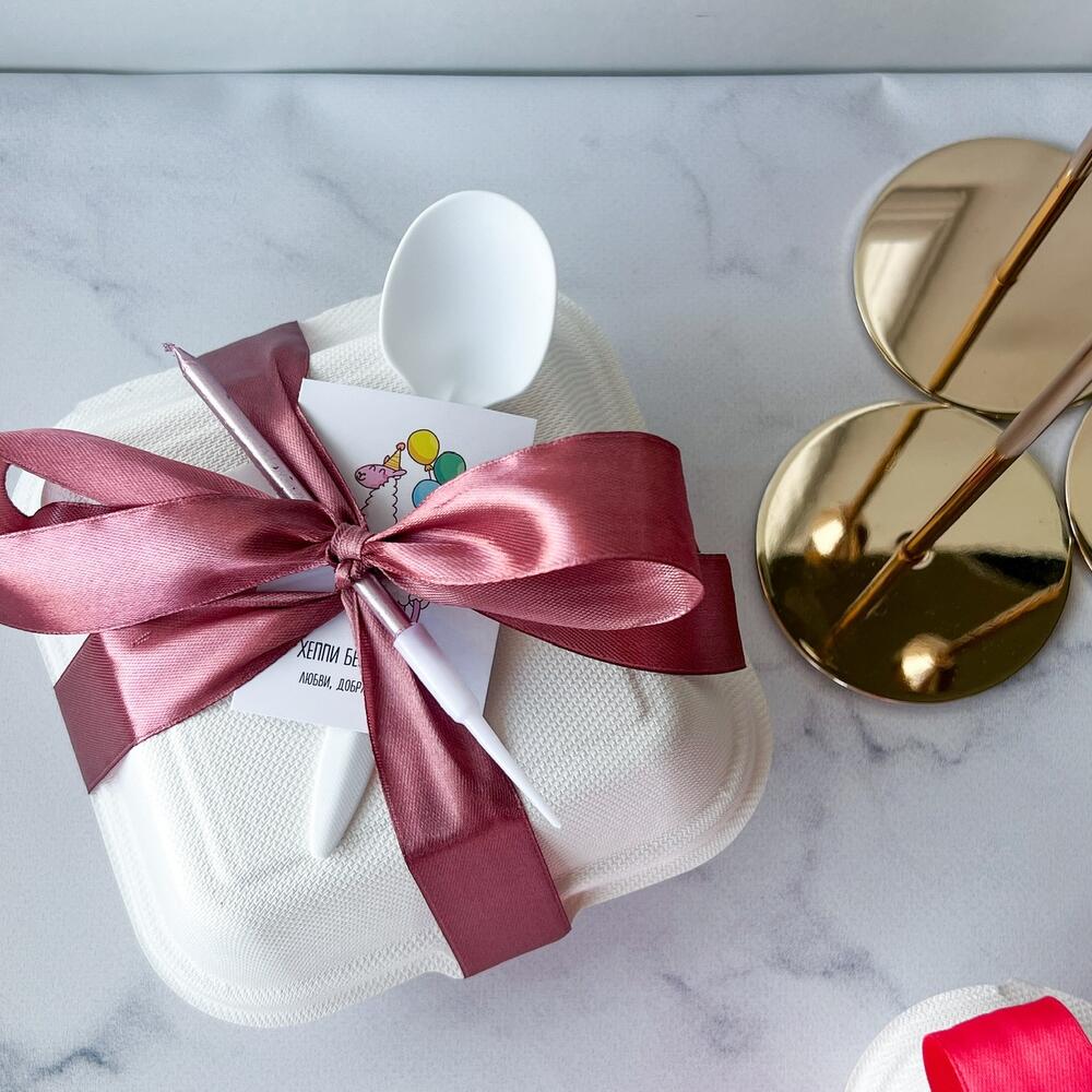 Бенто торт как признание в любви по особенному поводу