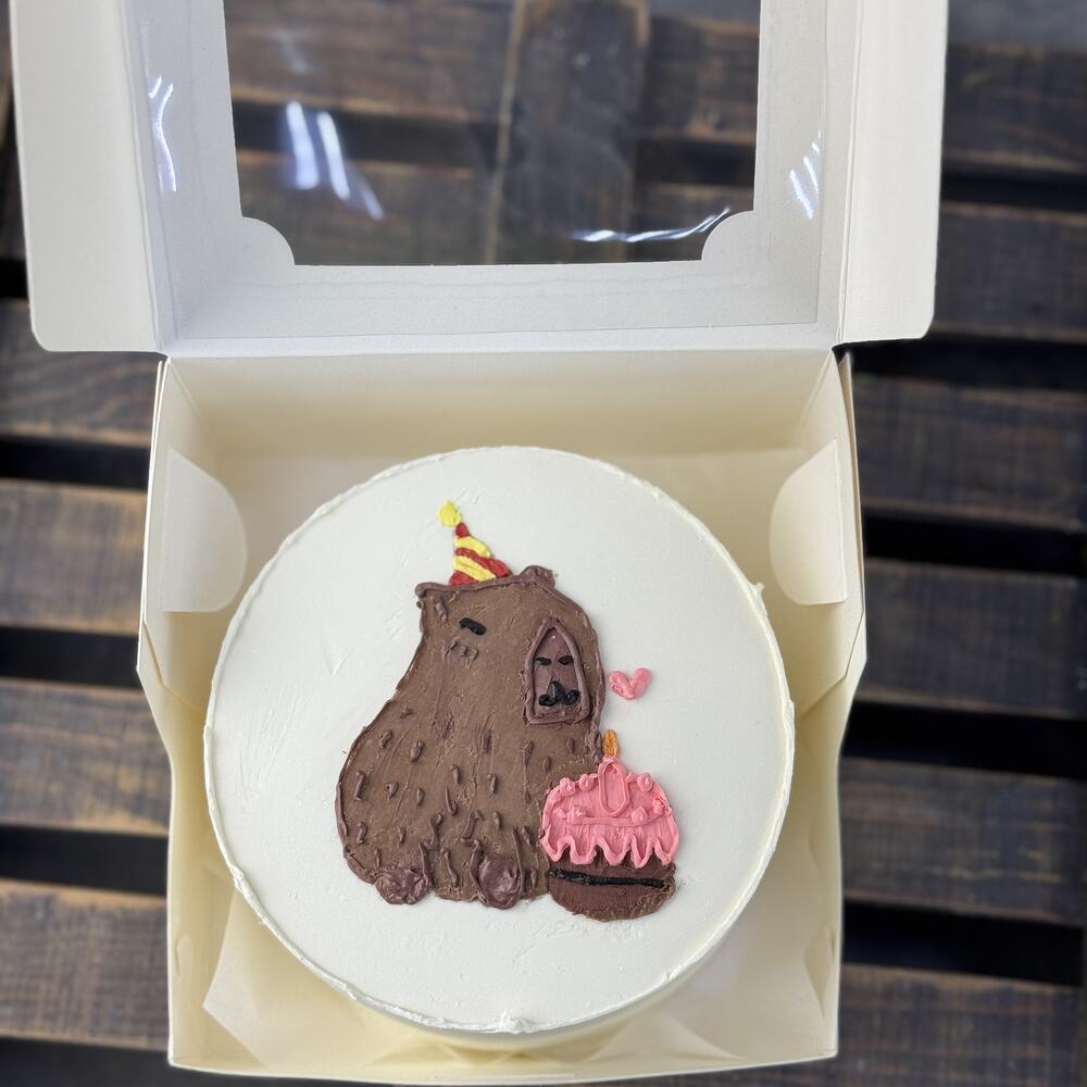 Бенто торт «Капибара»