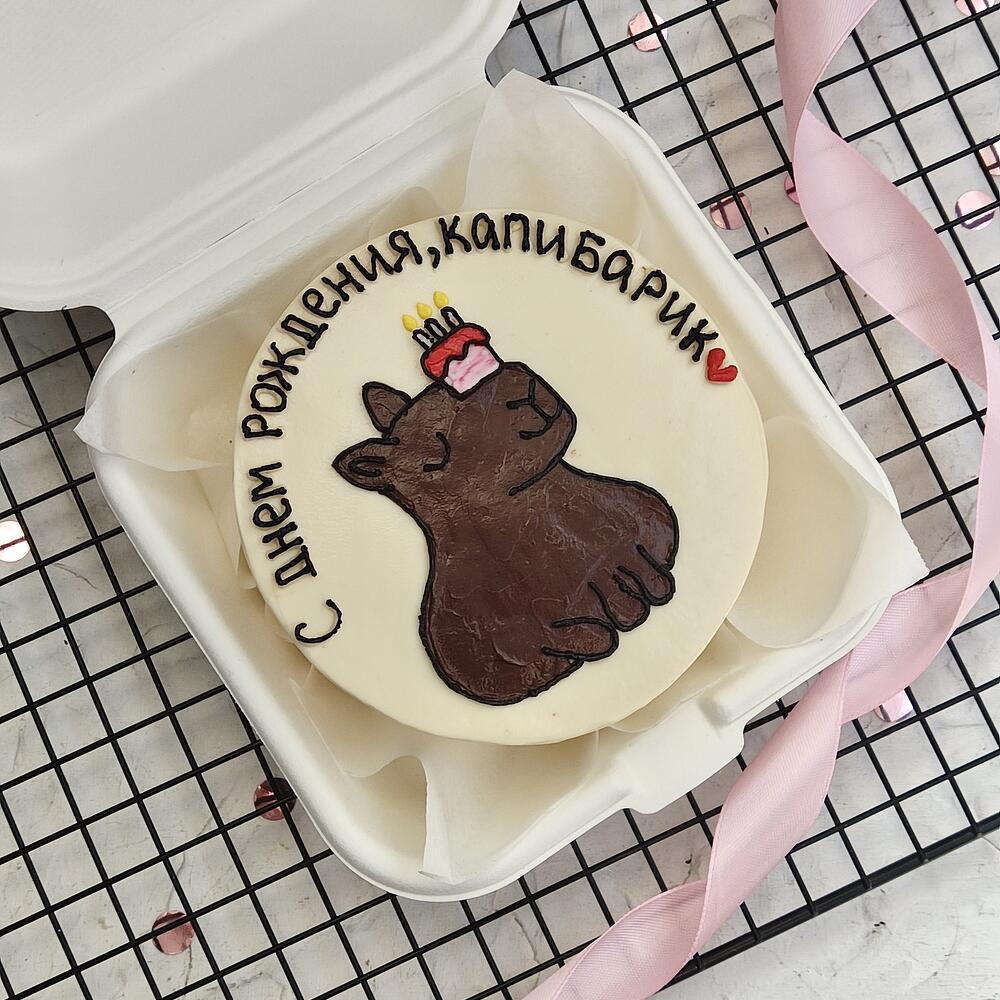 Бенто-торт "Капибарик"