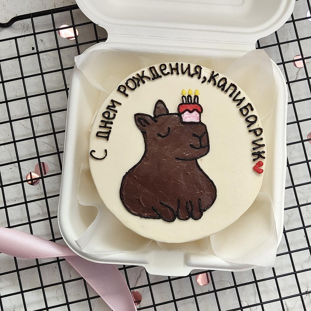 Бенто-торт "Капибарик"