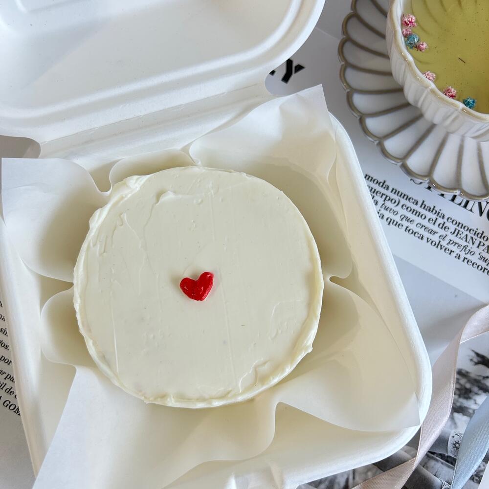 Бенто торт клубника