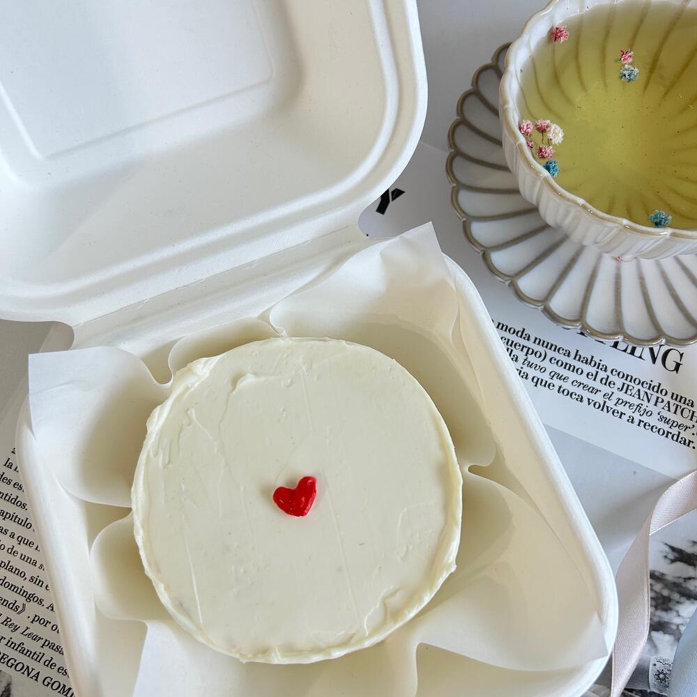 Бенто торт клубника